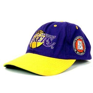 Vintage Starter Los Angeles LA Lakers Purple Gold 90s Size S/M Stitched Kobe MVP